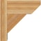 Ekena Millwork Traditional Slat Rough Sawn Outlooker, Western Red Cedar, 6"W x 12"D x 12"H OUT06X12X12TRA06RWR - alternate 4